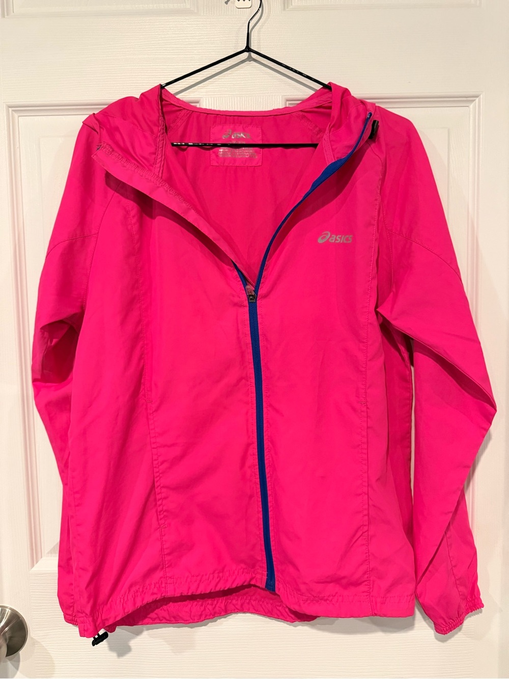 Asics Hot Pink Women's Running Jacket, small